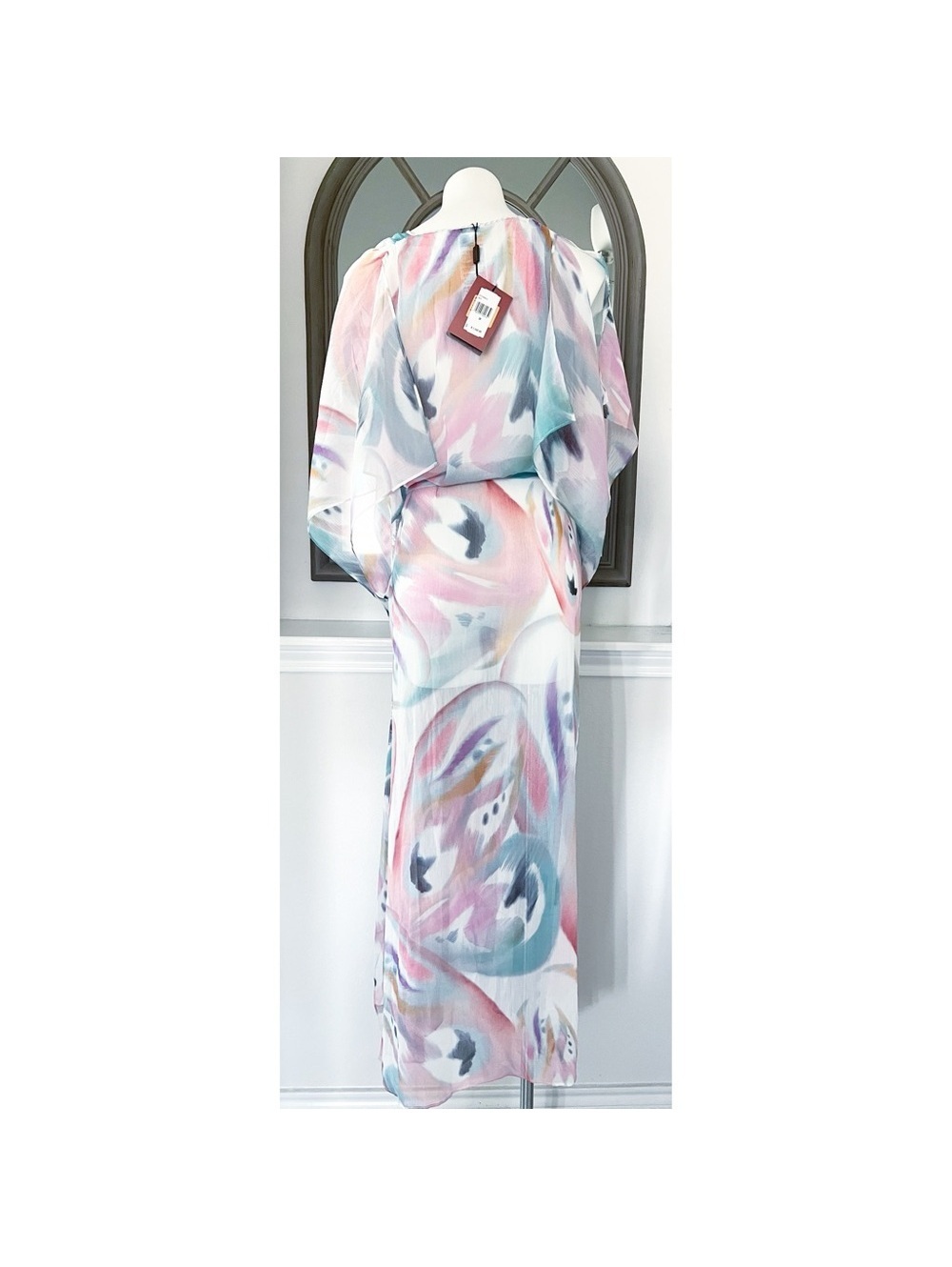 Etro Abito Mare Kaftan-Style Dress in Pastel (Made in Italy) Size 38, NWT $1,550 - Picture 11 of 15